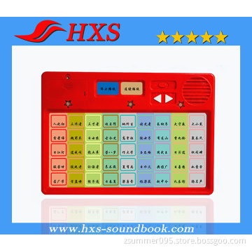 Hot-on-sale Educational Music Sound Pad for Children Books